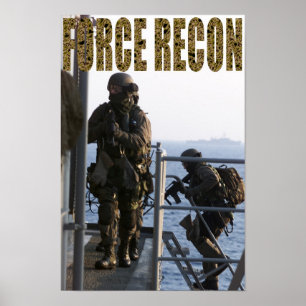 Affiche Corps des Marines reconditionné