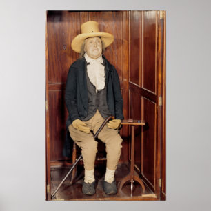 Affiche Corps embaumé de Jeremy Bentham