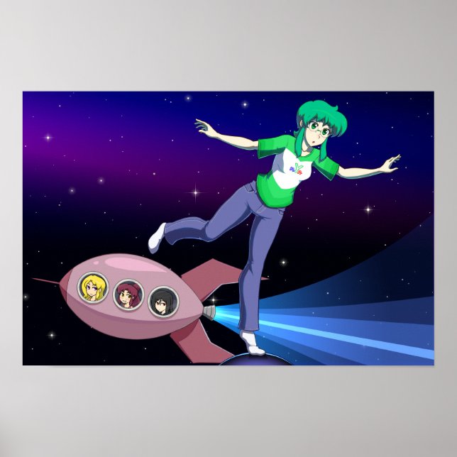 Affiche Corps lumineux (Devant)