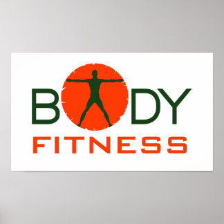 Affiche Corps Madness Santé et Fitness Prints