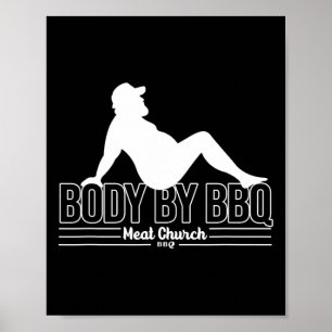 Affiche Corps Par Bbq Viande Par Church Byrbecue Daddy Fun