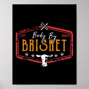 Affiche Corps Par Brisket Jardin Cuisine Barbecue Grill Pi