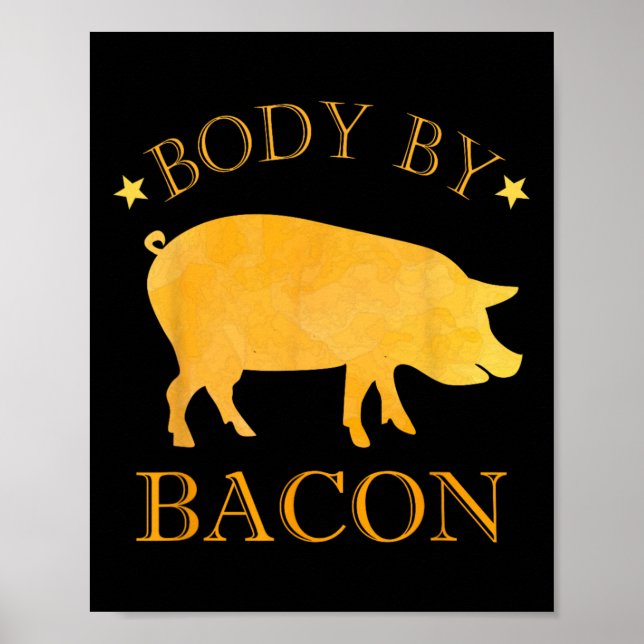 Affiche Corps par Bycon Bbq Grilling Ham Loving Homme's Fu (Devant)
