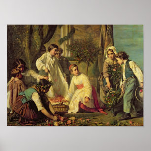Affiche Corpus Christi, 1855