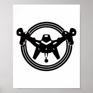 Affiche Correctif d'équipe de pilote de drone Swarm Uav Rp