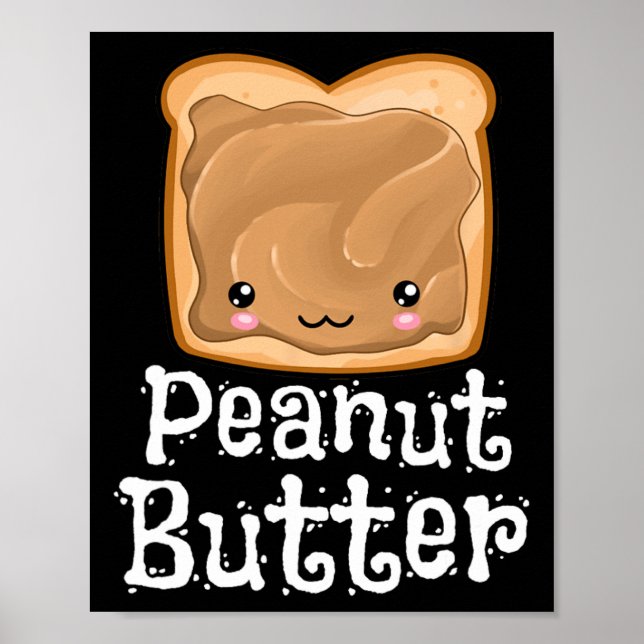 Affiche Correspondance de l'Halloween Kawaii Peanut Butter (Devant)