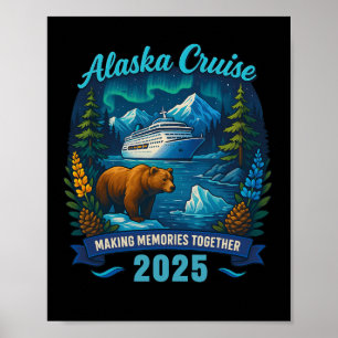 Affiche Correspondance Famille Amis Et Groupe Alaskan Alas