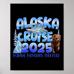 Affiche Correspondance Famille Amis Et Groupe Alaskan Alas