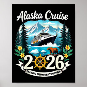 Affiche Correspondance Famille Amis et Groupe Alaskan Alas