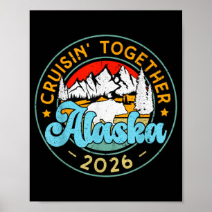 Affiche Correspondance Famille Amis et Groupe Alaskan Alas