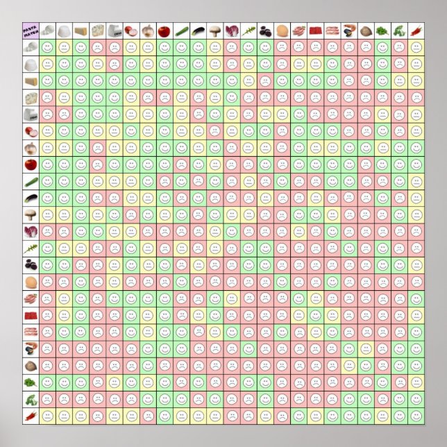 Affiche Correspondance pâtes 2 17 x 17 (Devant)