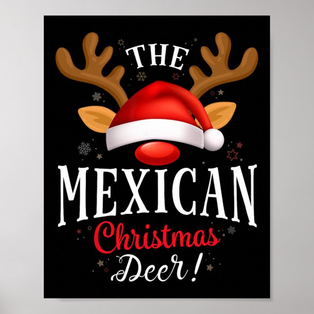 Affiche Correspondances de la famille des cerfs de Noël me (Devant)