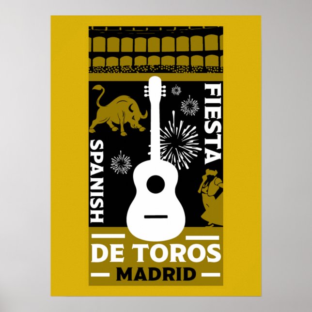 Affiche Corrida De Toros (Devant)