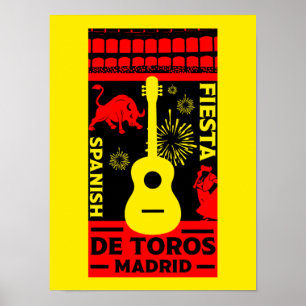Affiche Corrida De Toros