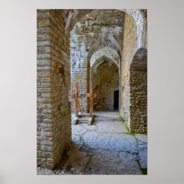 Affiche Corridor du château de Rakvere, Estonie (Devant)