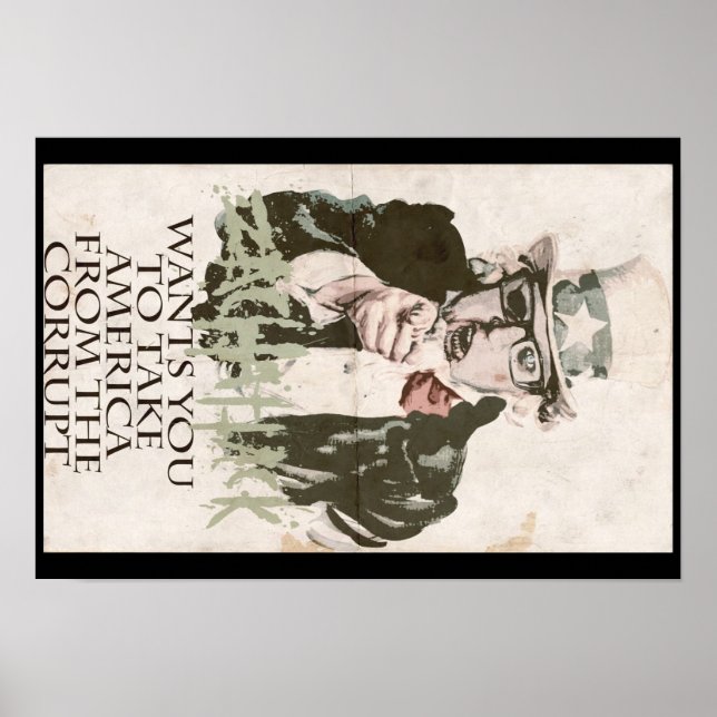 Affiche Corruption ! (Devant)