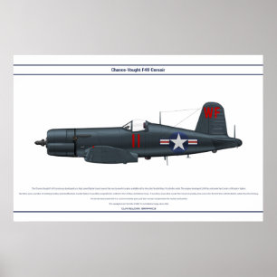 Affiche Corsair USA VMF-513