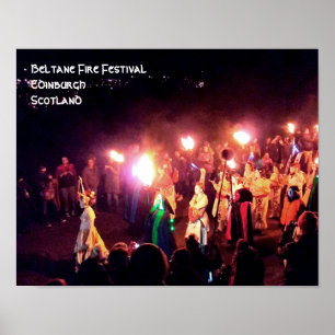 Affiche Cortège de la Reine de Mai du Festival de Feu de B