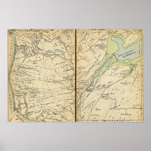 Affiche Cortlandt, New York 2 (Devant)