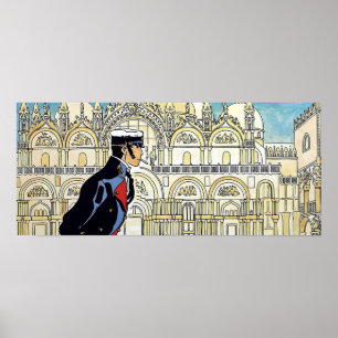 Affiche Corto Maltese à Venise