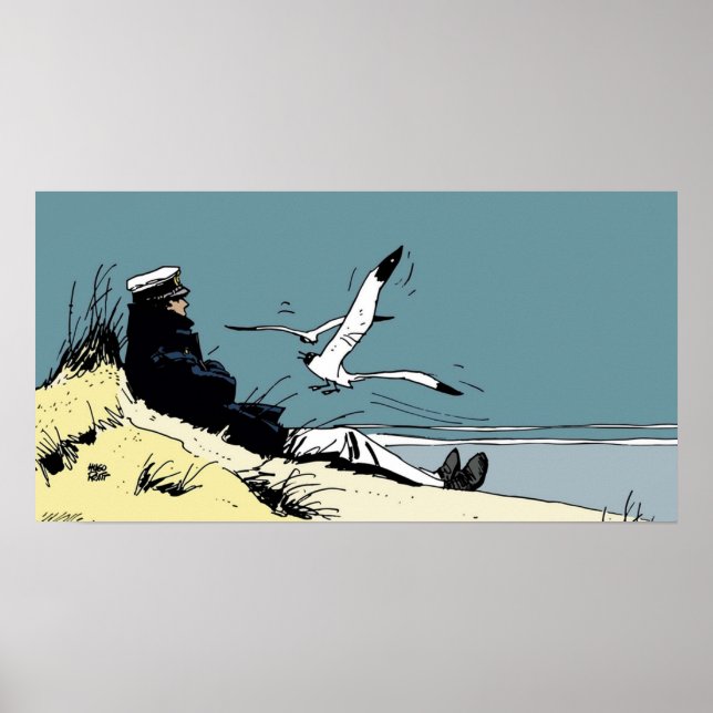 Affiche Corto Maltese sur le rivage (Devant)