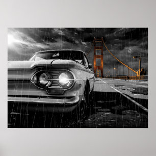 Affiche Corvair Dead Souls San Francisco
