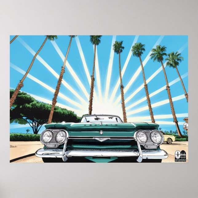 Affiche Corvair Pop Art (Devant)