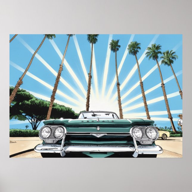 Affiche Corvair Pop Art (Devant)