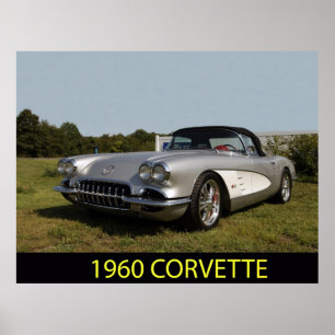 Affiche Corvette 1960