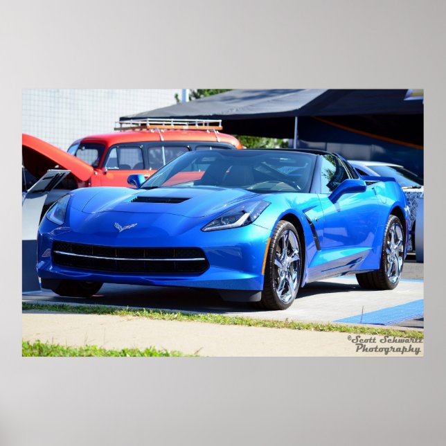 Affiche Corvette 2014 (Devant)