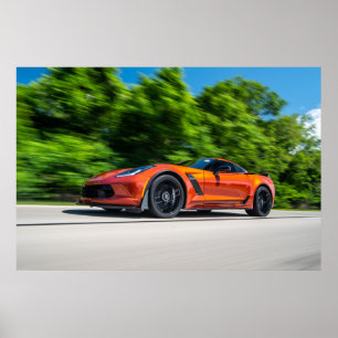 Affiche Corvette C7 Z06