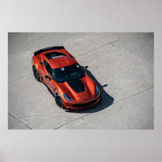 Affiche Corvette C7 Z06
