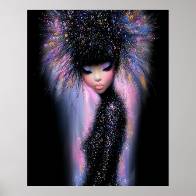 Affiche Cosmic Diva Stellar Glow (Devant)