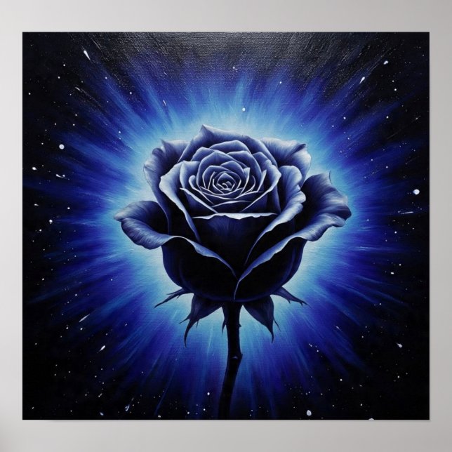 Affiche CosmicBlueRose (Devant)