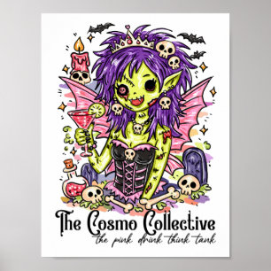 Affiche Cosmo Cocktail Collective Fée