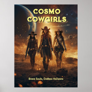 Affiche Cosmo Cowgirls