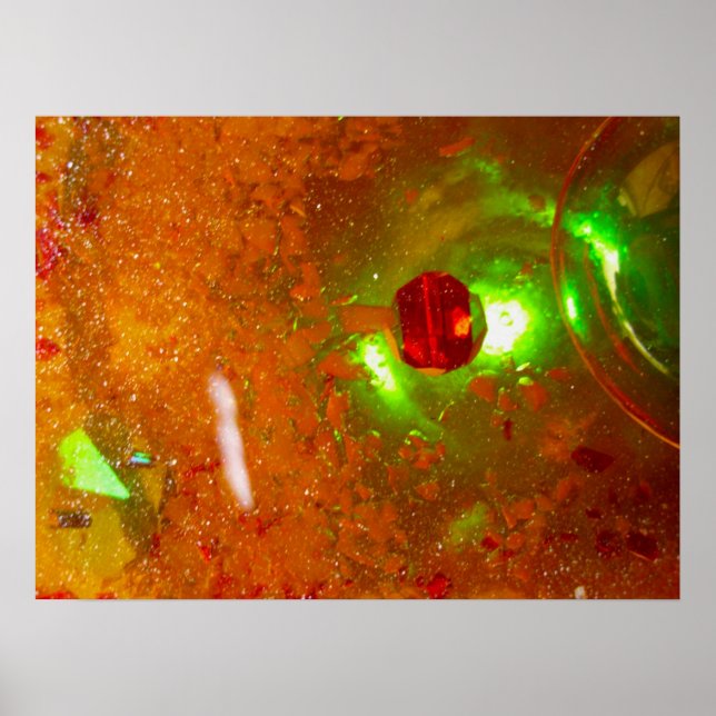 Affiche Cosmos colorés Imprimer #2 (Devant)