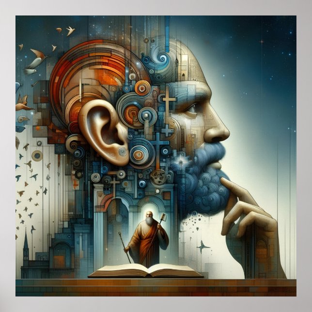 Affiche Cosmos Whispering (Devant)