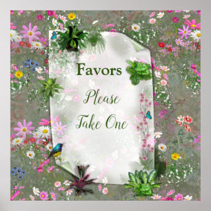 Affiche Cosmos Wilderness Wild Flowers