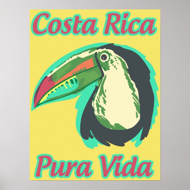 Affiche Costa Rica (Devant)