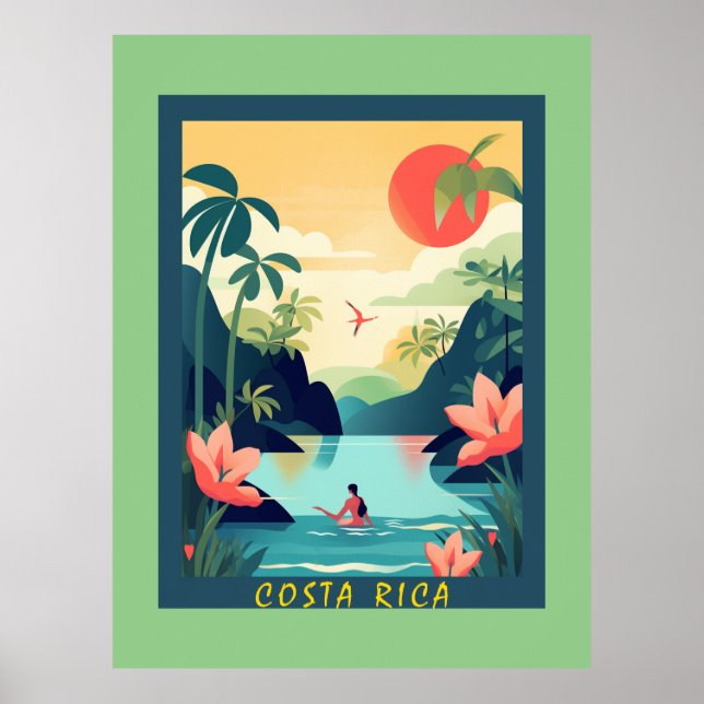 AFFICHE COSTA RICA #1 (Devant)