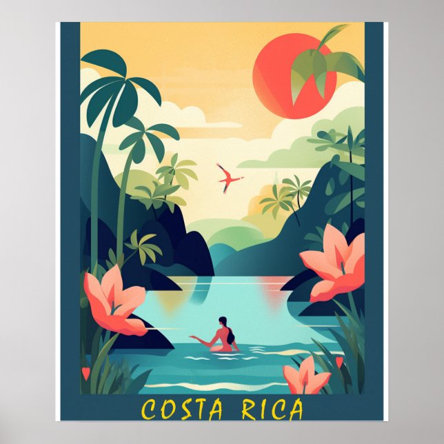 AFFICHE COSTA RICA #1 (Devant)