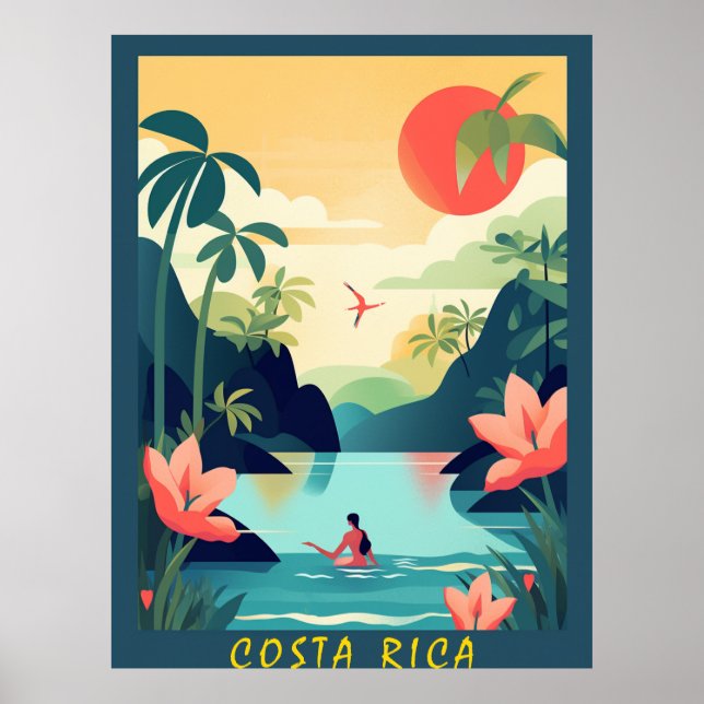 AFFICHE COSTA RICA #1 (Devant)