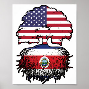 Affiche Costa Rica Costa Rica Costa Rica Amérique États-Un