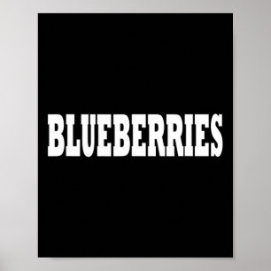 Affiche Costume Blueberries Halloween