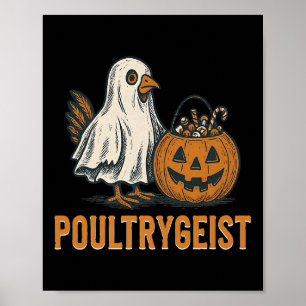 Affiche Costume Citrouille Poultrygeist Chicken Ghost Hall