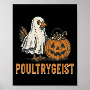 Affiche Costume Citrouille Poultrygeist Chicken Ghost Hall