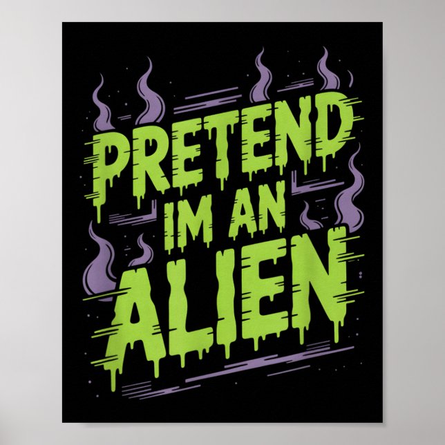 Affiche Costume d'alien  (Devant)