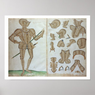 Affiche Costume d'armure pour monsieur Henry Lee, 'd'un