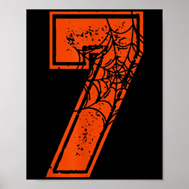 Affiche Costume de citrouille d'Halloween Mème Numéro 7 67 (Devant)